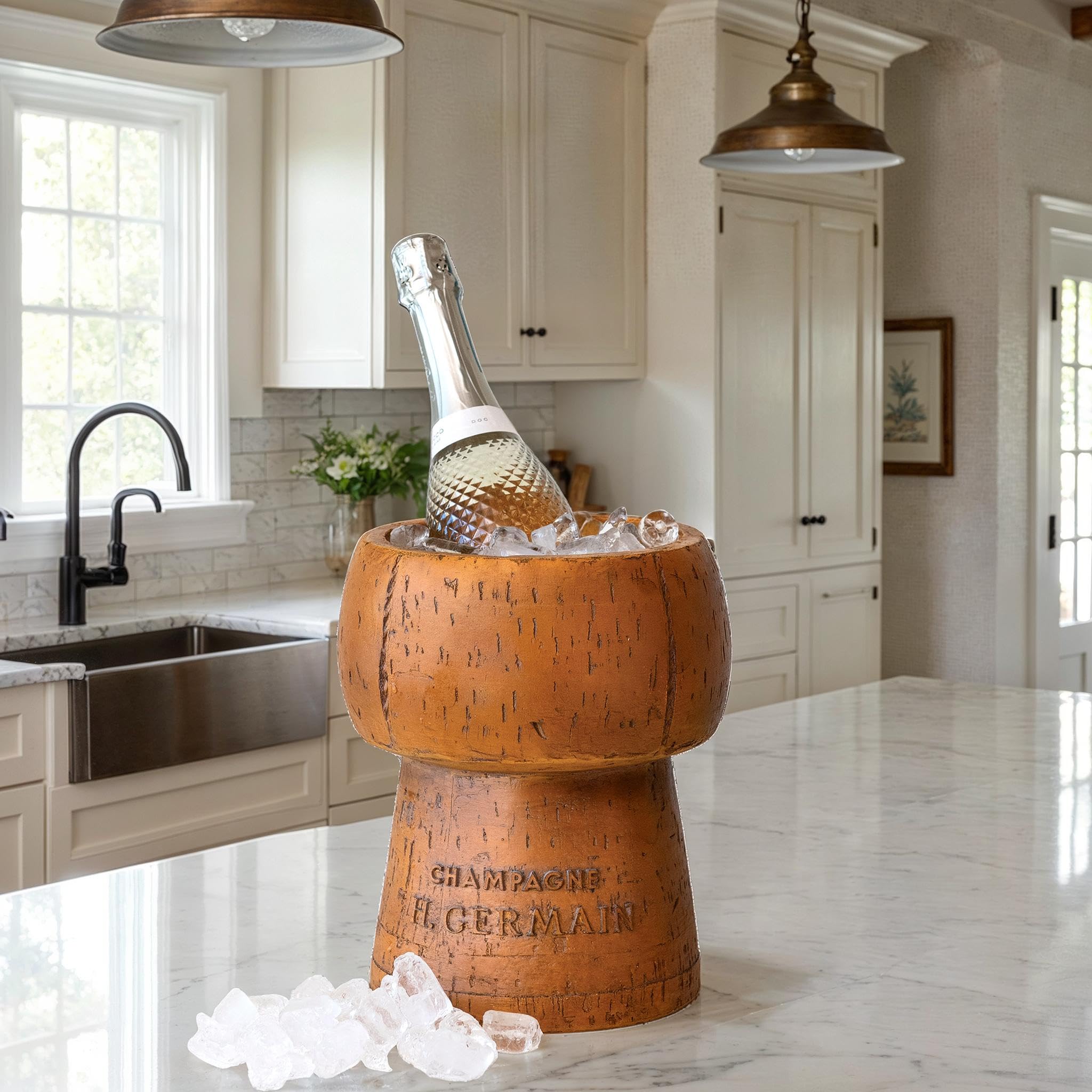 Amazon | Creative Co-Op ビンテージ 複製 樹脂 コルク型 ワイン