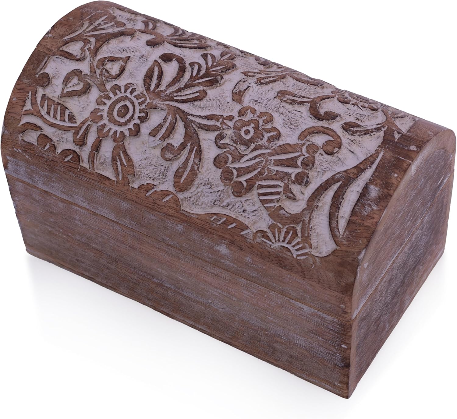 Great Birthday Gift Ideas Handmade Decorative Wooden Keepsake Jewelry Box Jewelry Organizer Treasure Chest Trinket Holder Watch Storage Box Housewarming Gifts Women