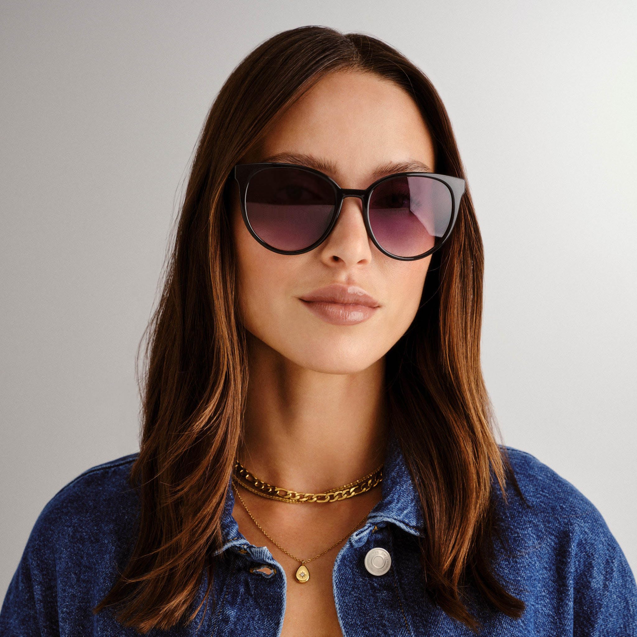 Le Specs ARMADA LSP2102398 - CLEAR QUARTZ - Lunettes de soleil rondes pour homme et femme avec protection UV élevée