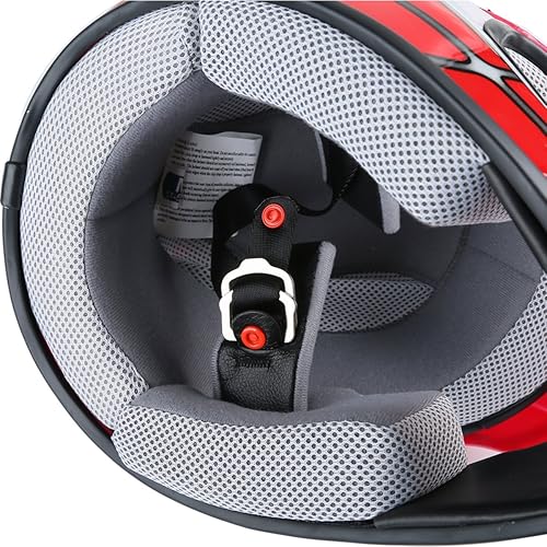 Miniatura 8 de XFMT DOT - Casco para niños, para motocross, calle, bicicleta todoterreno, gafas, guantes, cuatrimoto, casco MX