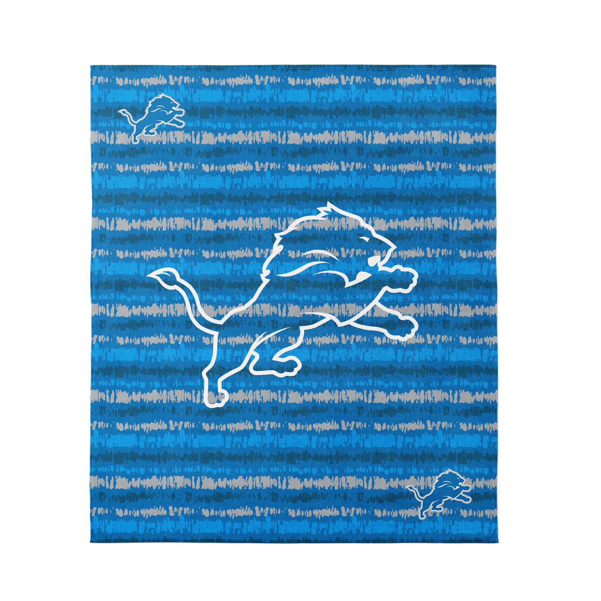 Northwest NFL Detroit Lions Oversized Microfiber Beach Towel, 60 x 70 Inches – Quick Dry, Sand Resistant, Lightweight, Highly Absorbent, Shibori Design