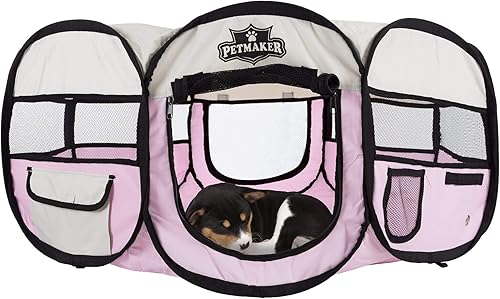 Corral Petmaker colección Playpen portátil para armar para mascota