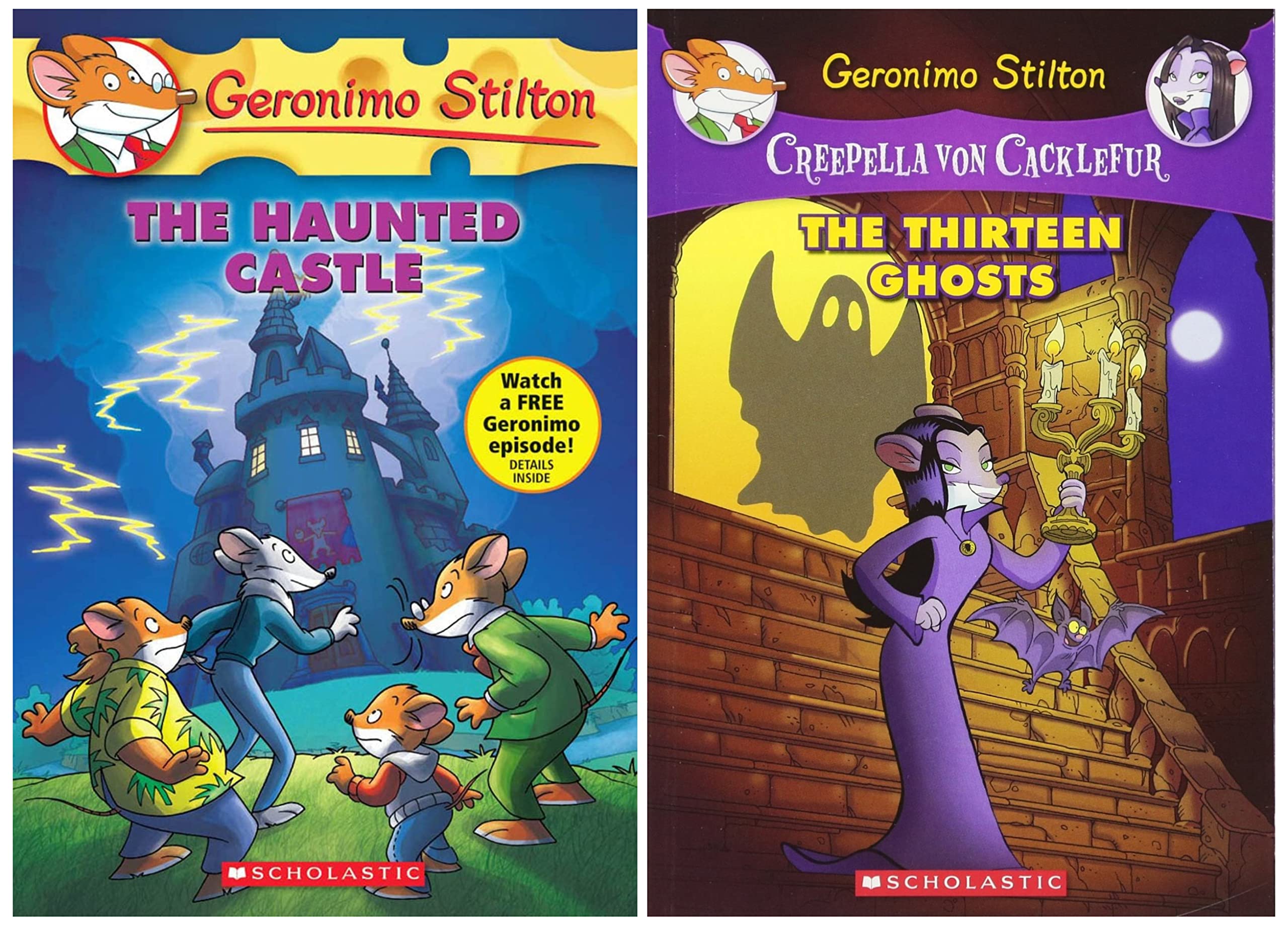Buy Creepella Von Cacklefur - 1 The Thirteen Ghosts: 01 (Geronimo