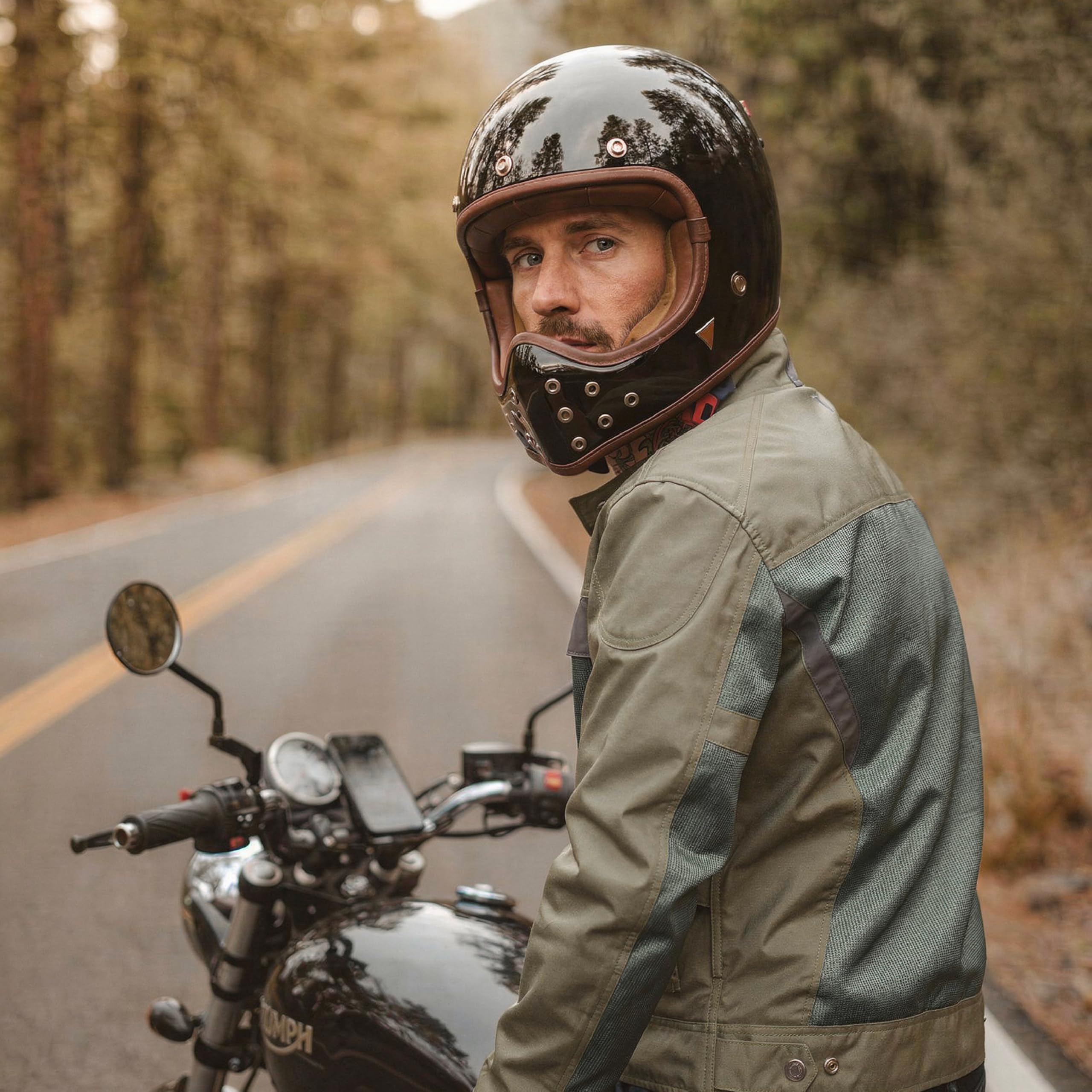 BY CITY - Chaqueta Summer Route Hombre - Tejido De Malla Perforada Y Cordura - Material Reflectante En Pecho, Espalda Y Cuello - Ajustable En Cintura, Brazos Y Cuello - Talla L - Verde
