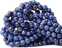 Vista 94 de 60 cuentas redondas sueltas de piedra dálmata natural de 0.236 pulgadas (0.236 in) para hacer joyas, hallazgos de bricolaje, 1 hebra de 15 pulgadas