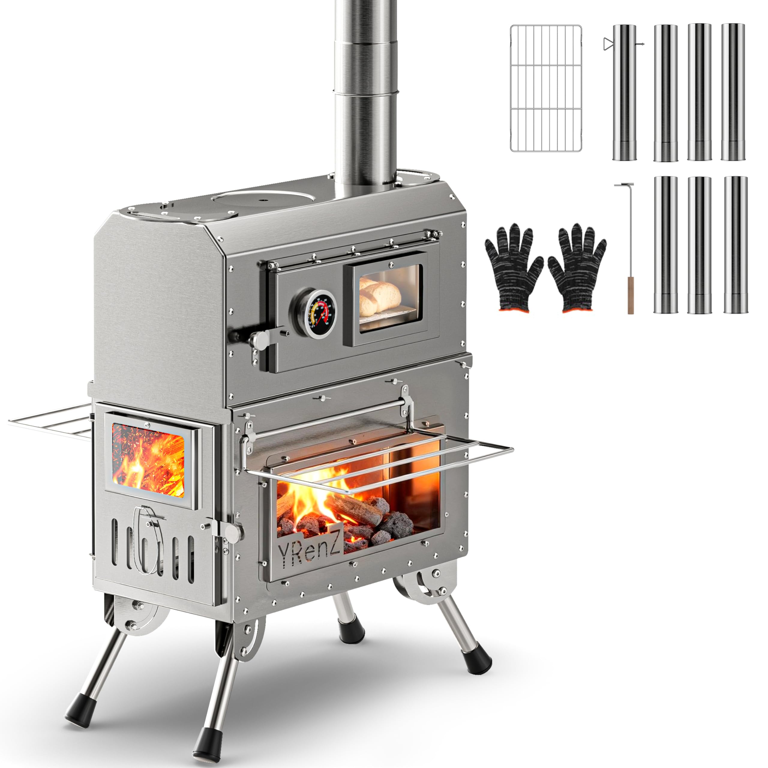 YRenZ Tent Stove with Oven