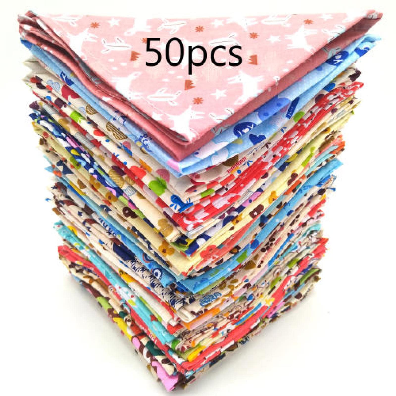 Bandanas pour chiens - Bandana en coton pour animaux domestiques - 50 pièces - 40 x 28 x 28 cm