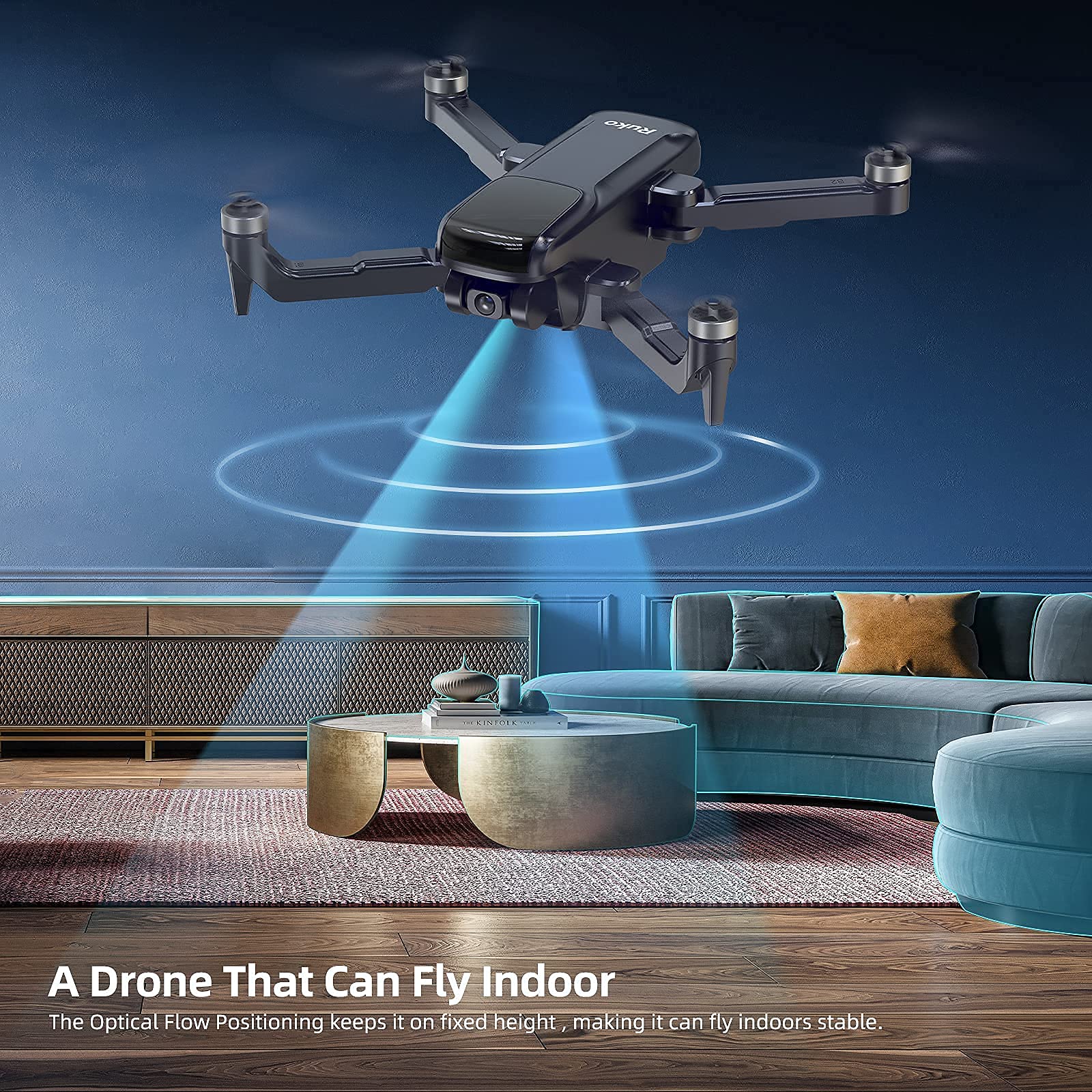 Ruko U11 Pro Drone with 4K Camera for Adults, 52 Min Flight Time, 5G
