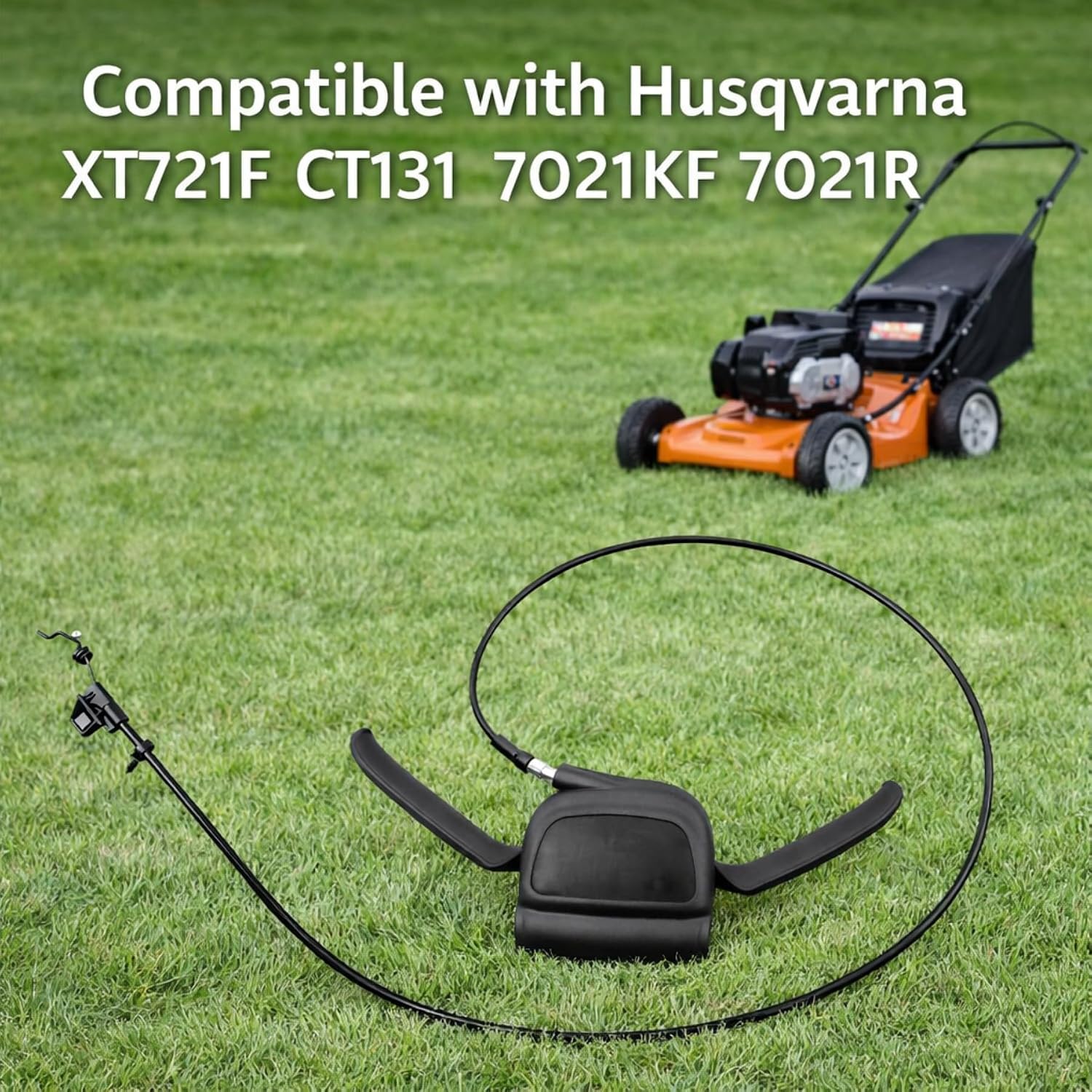Gledewen 581080913 Lawn Mower Drive Control Cable Handle, Compatible with Husqvarna XT721F CT131 7021KF 7021R Craftsman Self-propelled Walk-Behind Mower