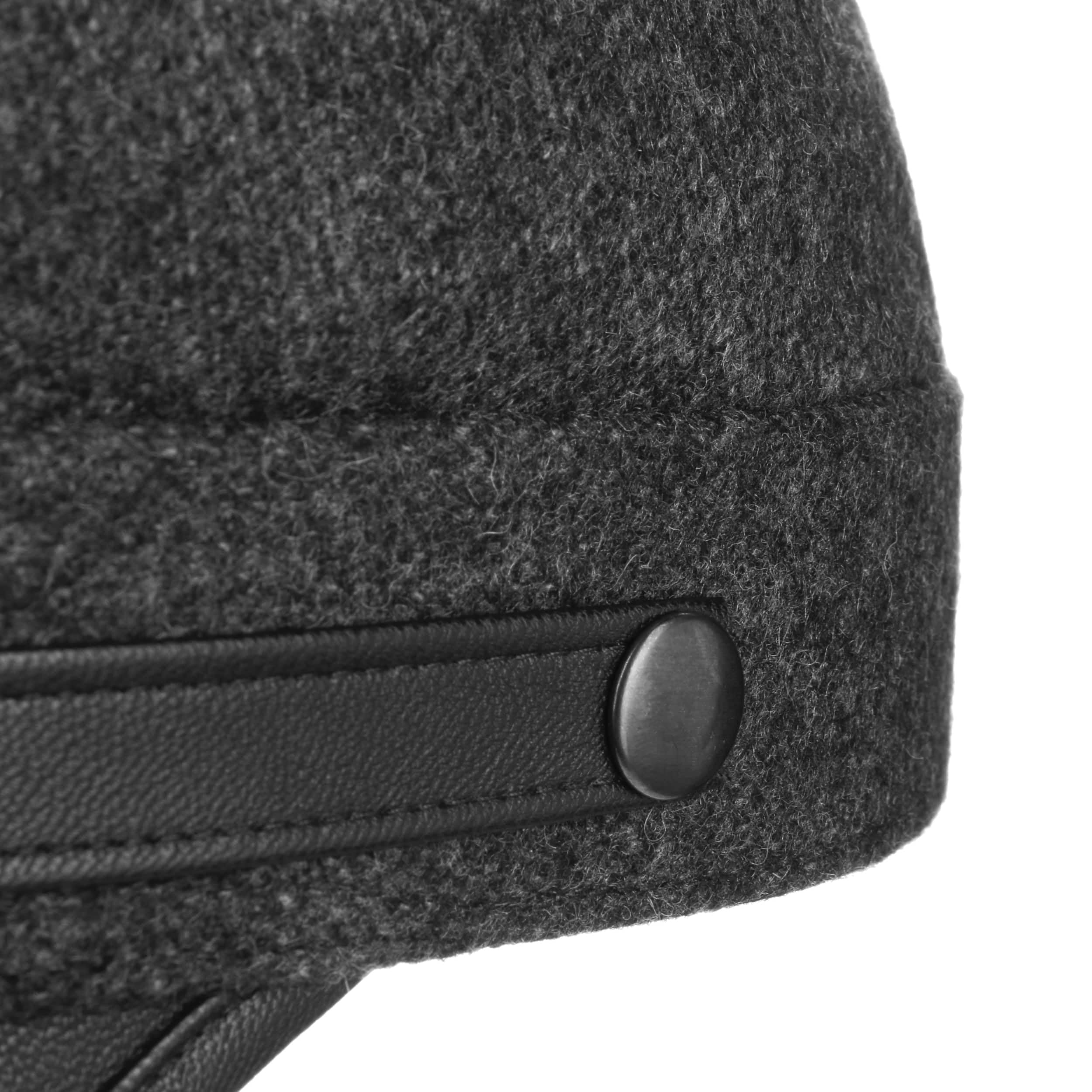 Lipodo Kepi Schildmütze Elegantes Armycap Wollmix Damen Herren Made in Italy Herbst Winter