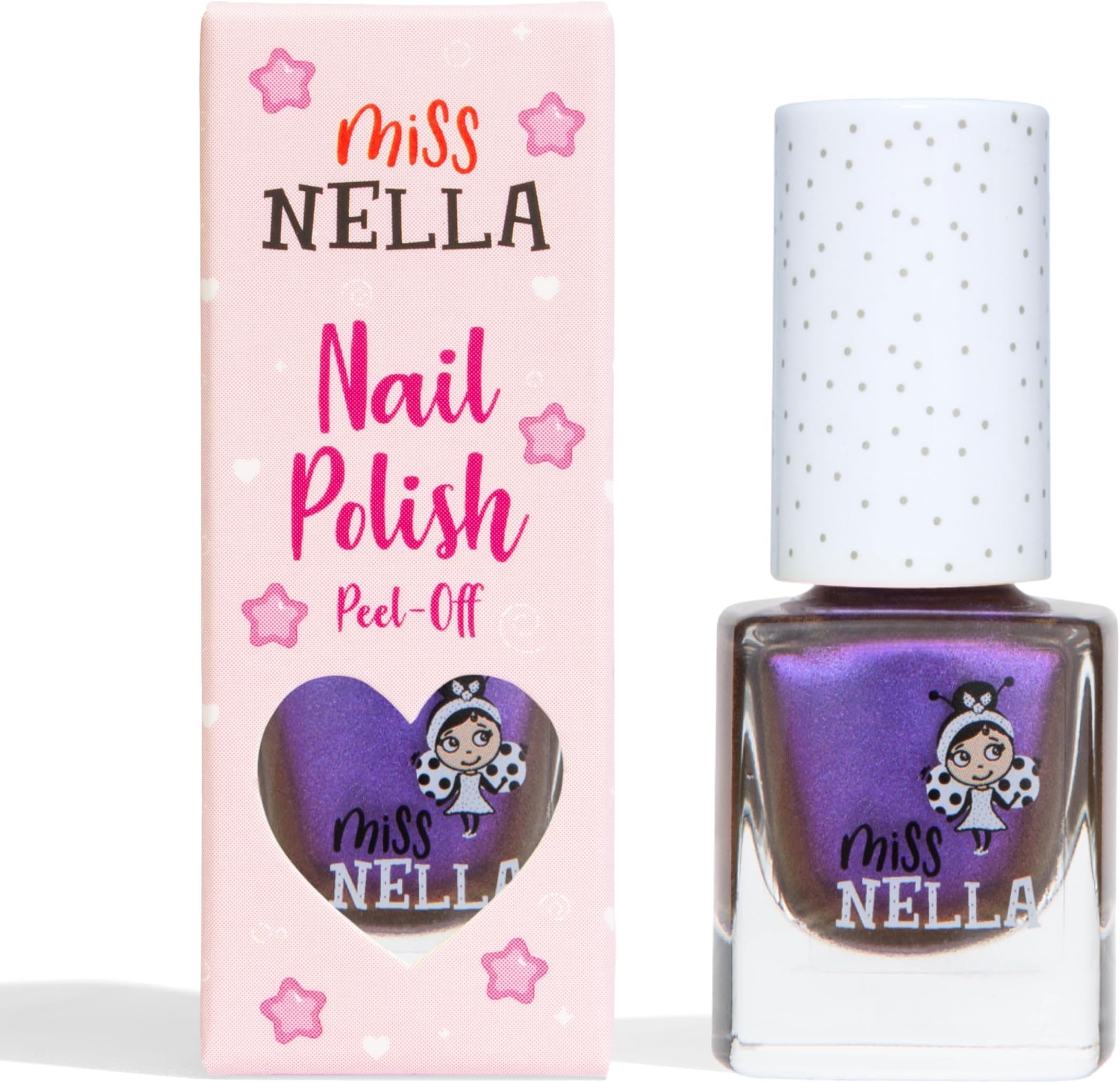 Galactic Unicorn – Safe Special Purple Nail Polish for Kids, Non-Toxic & Odour Free Formula for Children and Toddlers, Natural Water Based for Easy Peel Off
