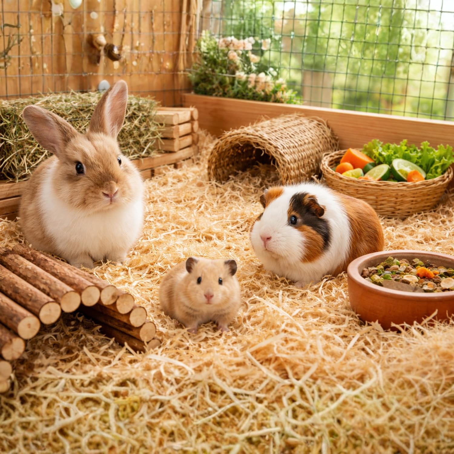 VIRSUS Trucioli Legno per Cesti 5kg, Paglia in Legno Naturale per Confezioni Natalizie, pasquali, Cesti Regalo, Imballo di Legno essiccata e depolverizzata da riempimento