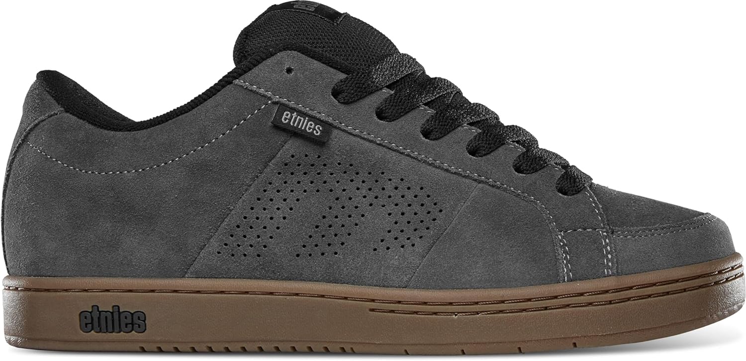 Etnies Men's Low-Top Sneakers Skate Shoe, Carbon, 7.5