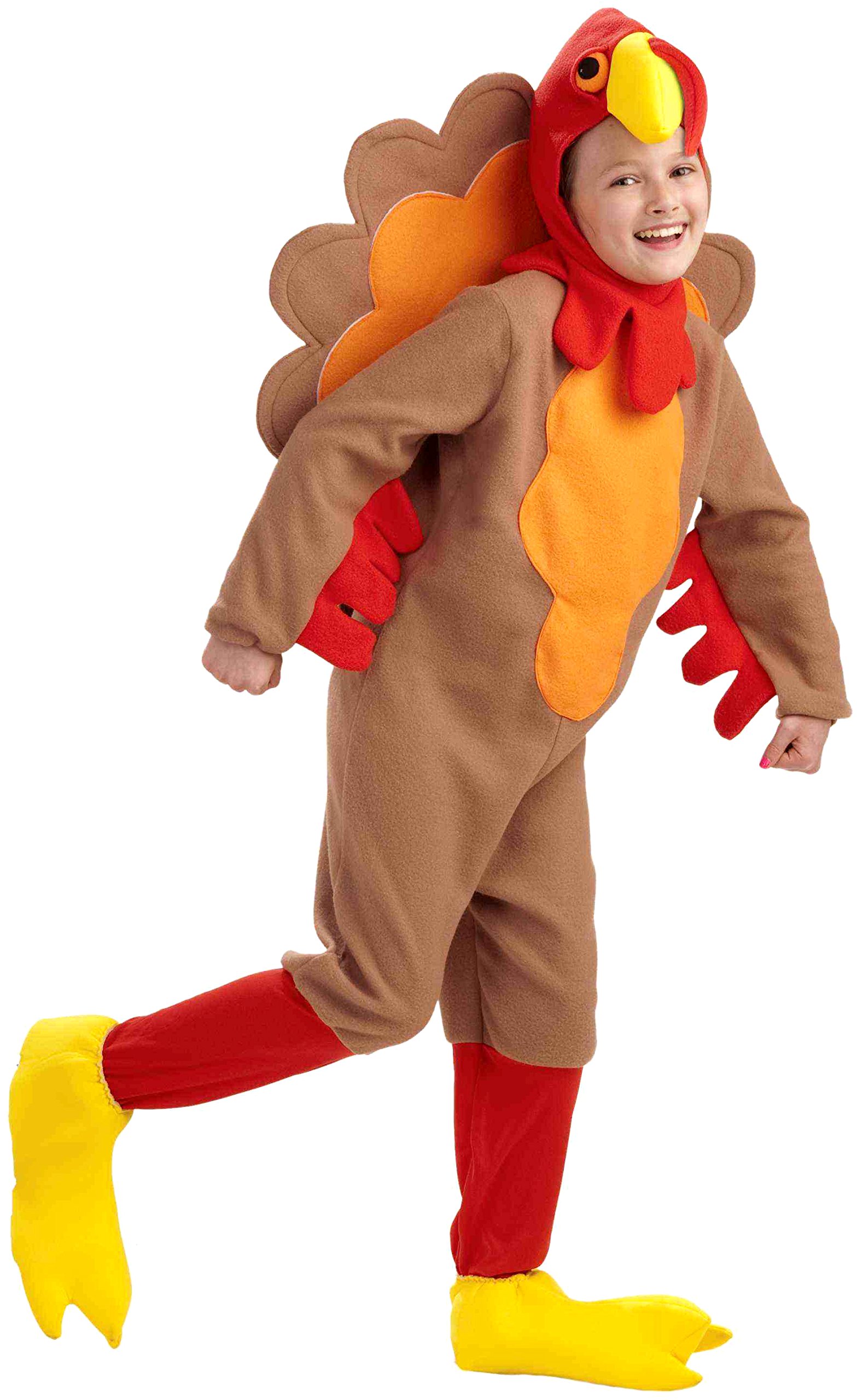 RubiesForum Novelties Fleece Turkey Costume, Child's Small