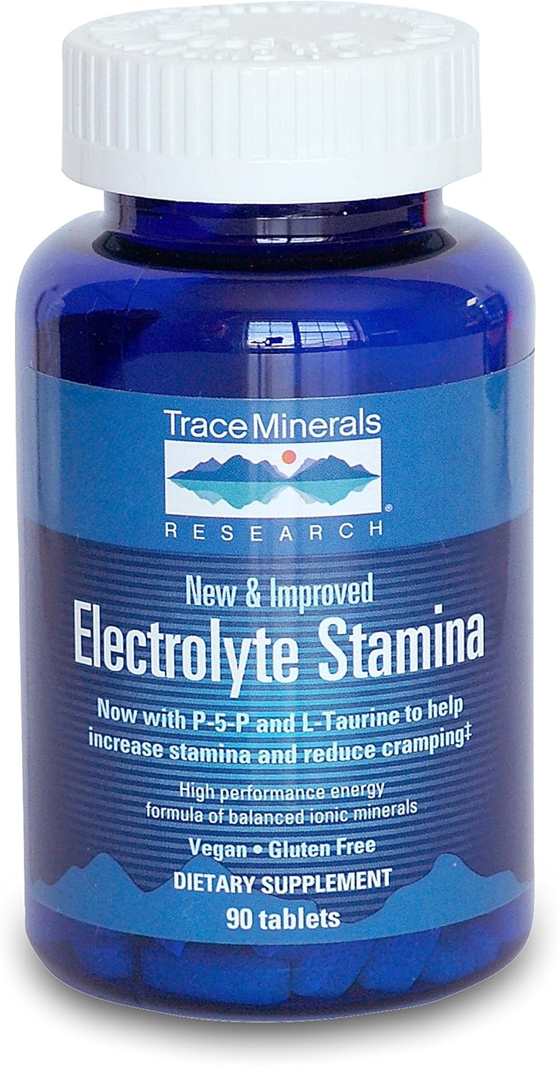 Trace Minerals Electrolyte Stamina Tablets, 90Count