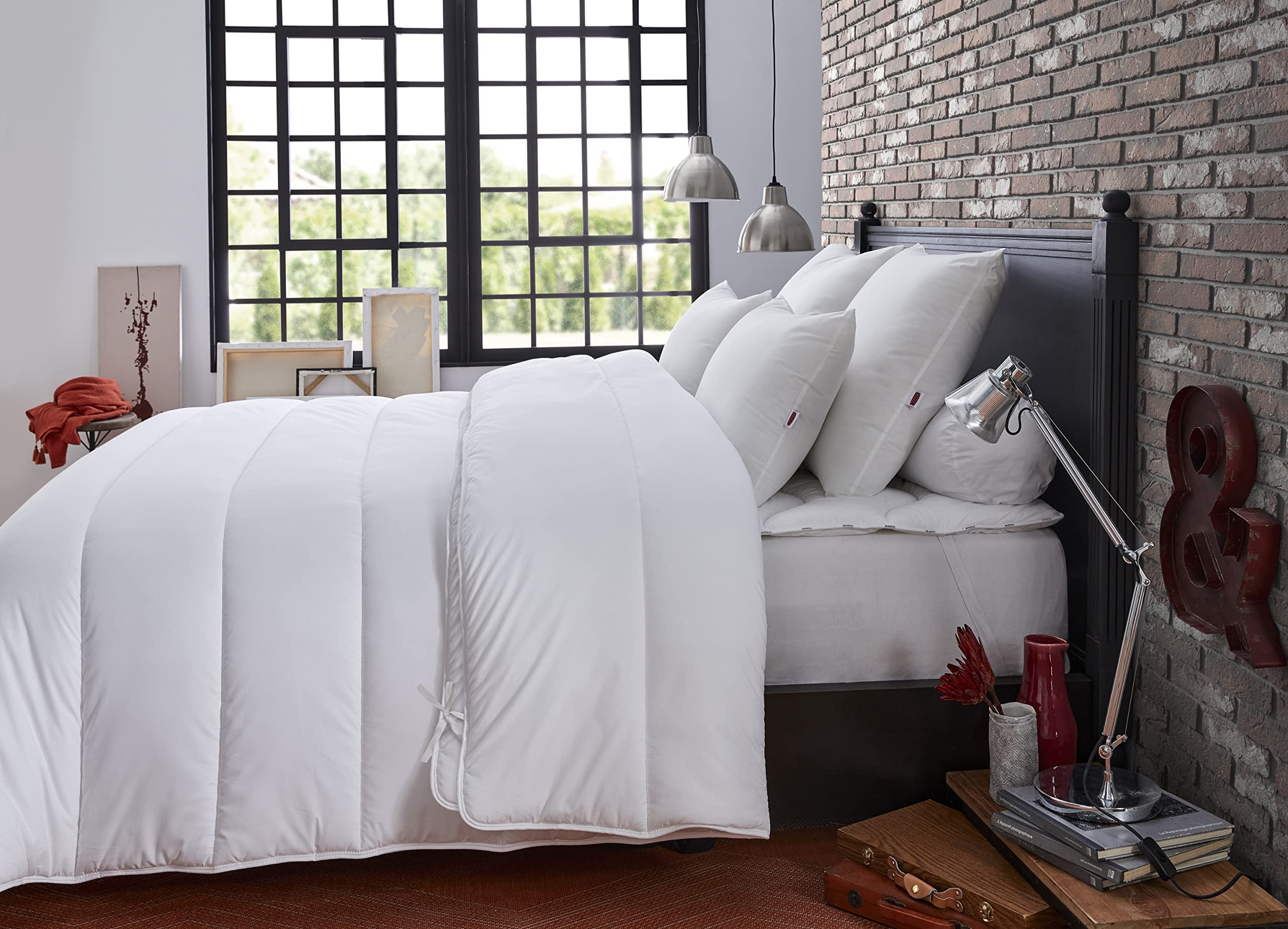 Couette Chaude DODO 240x260 Cm – Extra Douce, Garnissage Volum'ax Premium – Confort Hôtel, Lavable Machine – Fabriquée En France