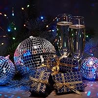 Vista 7 de 5000 azulejos de espejo de discoteca de 0.394 x 0.394 in autoadhesivos, hoja de azulejos de bola de discoteca de espejo plateado, azulejos cuadrados