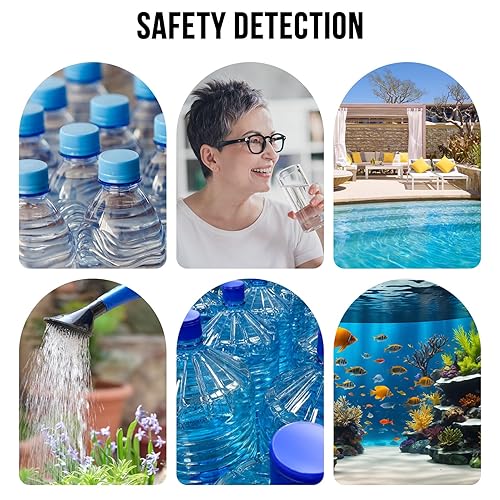 Miniatura 4 de TDS - Probador digital de agua para agua potable, medidor 3 en 1, medidor de calidad de agua de 0-9990 ppm con sensor de sonda de titanio para