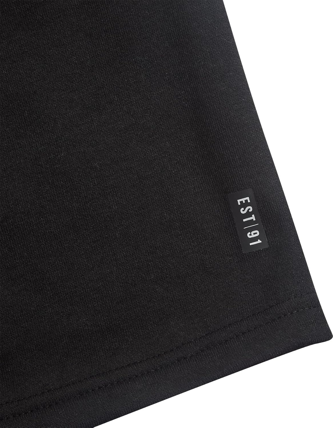 Southpole Mens Shorts - Lightweight Cotton Mens Pull On Shorts with Drawstring - Summer Casual Short for Men (Sizes: S–XL) Black Large image 6 of 7 B0F4RPTSWV