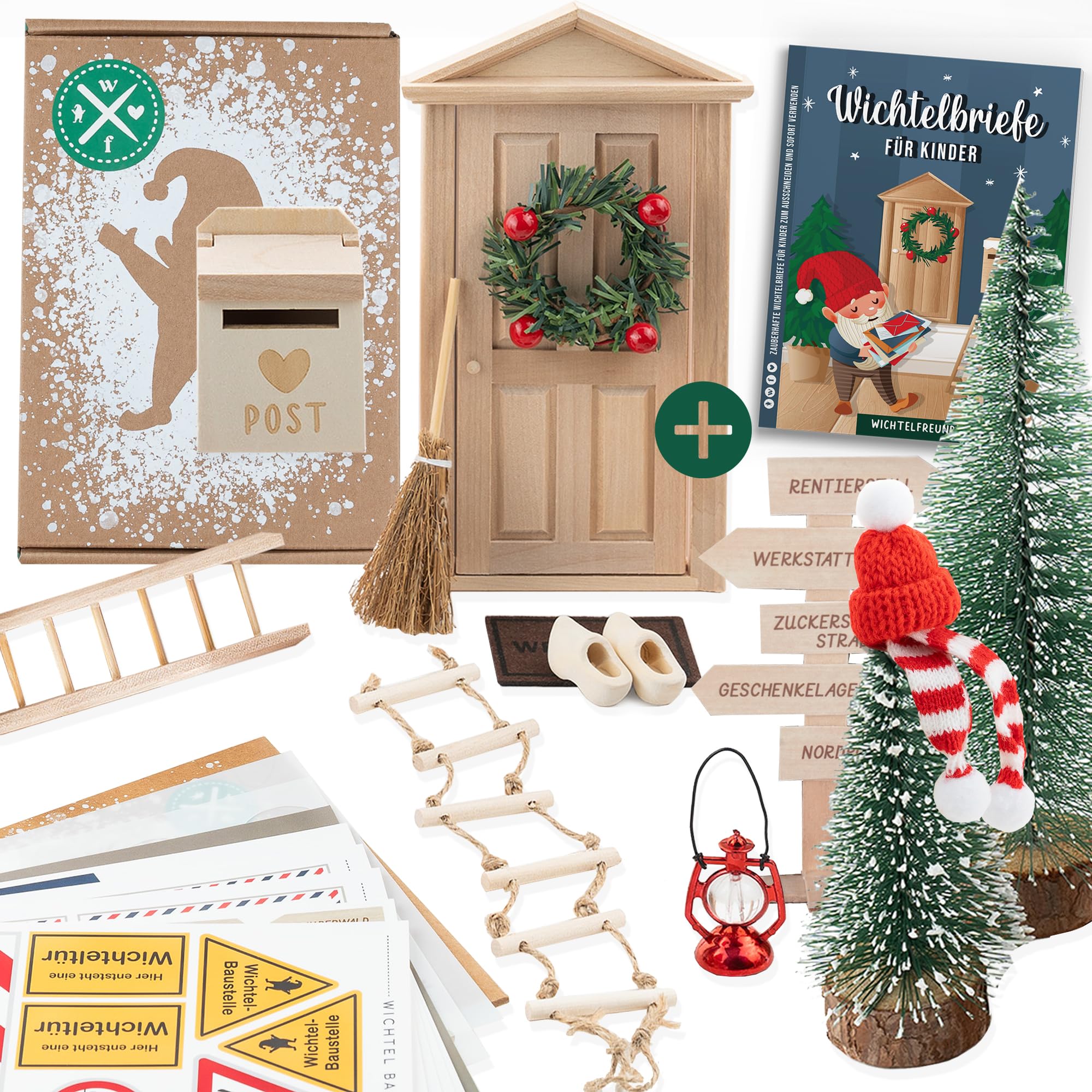 Miniatur Lichterkette Für Wichtelhaus & Puppenhaus - 45 Cm LED, Weihnachtsdekoration