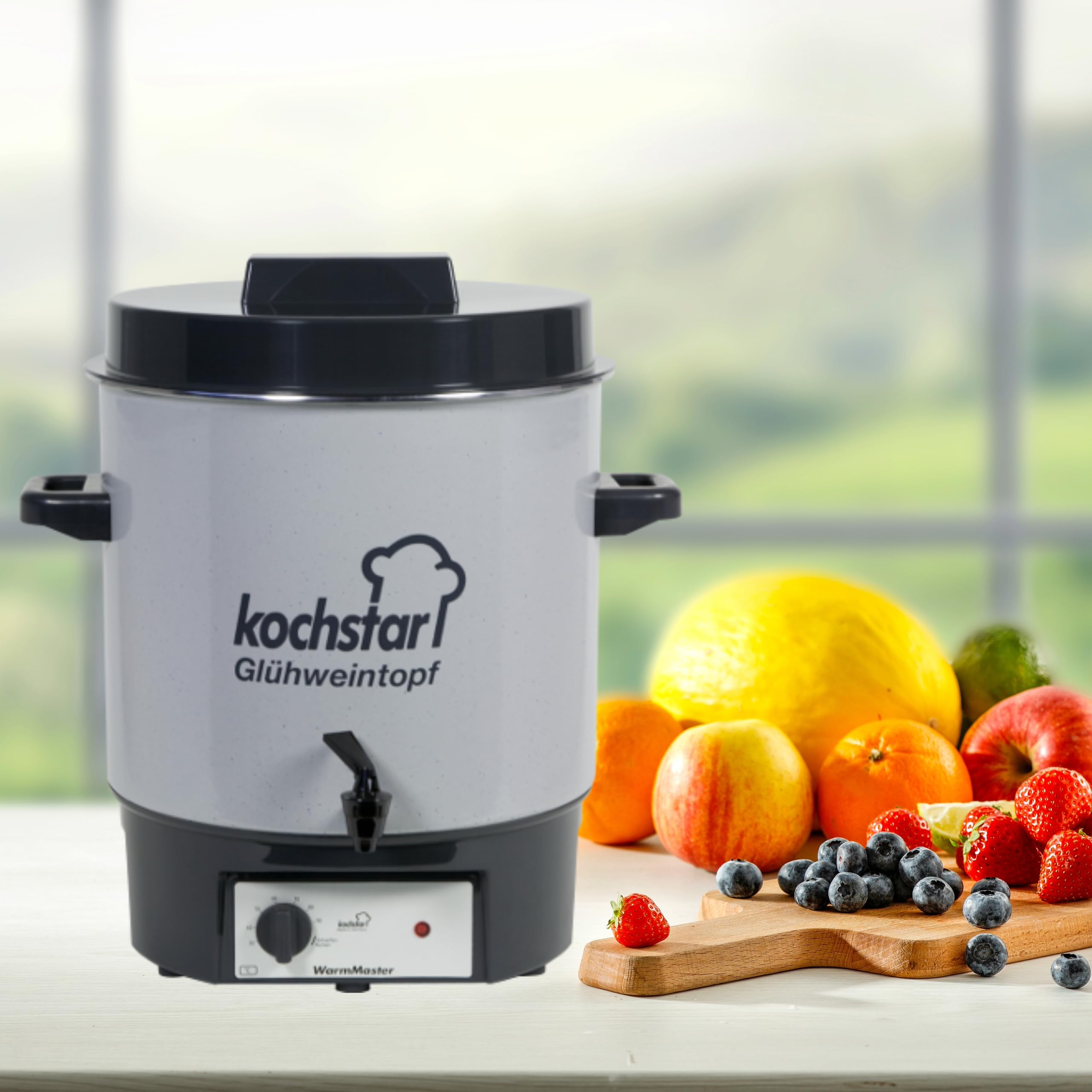Kochstar - 99104035 - STERILISATEUR électrique avec Robinet 27L 1800W