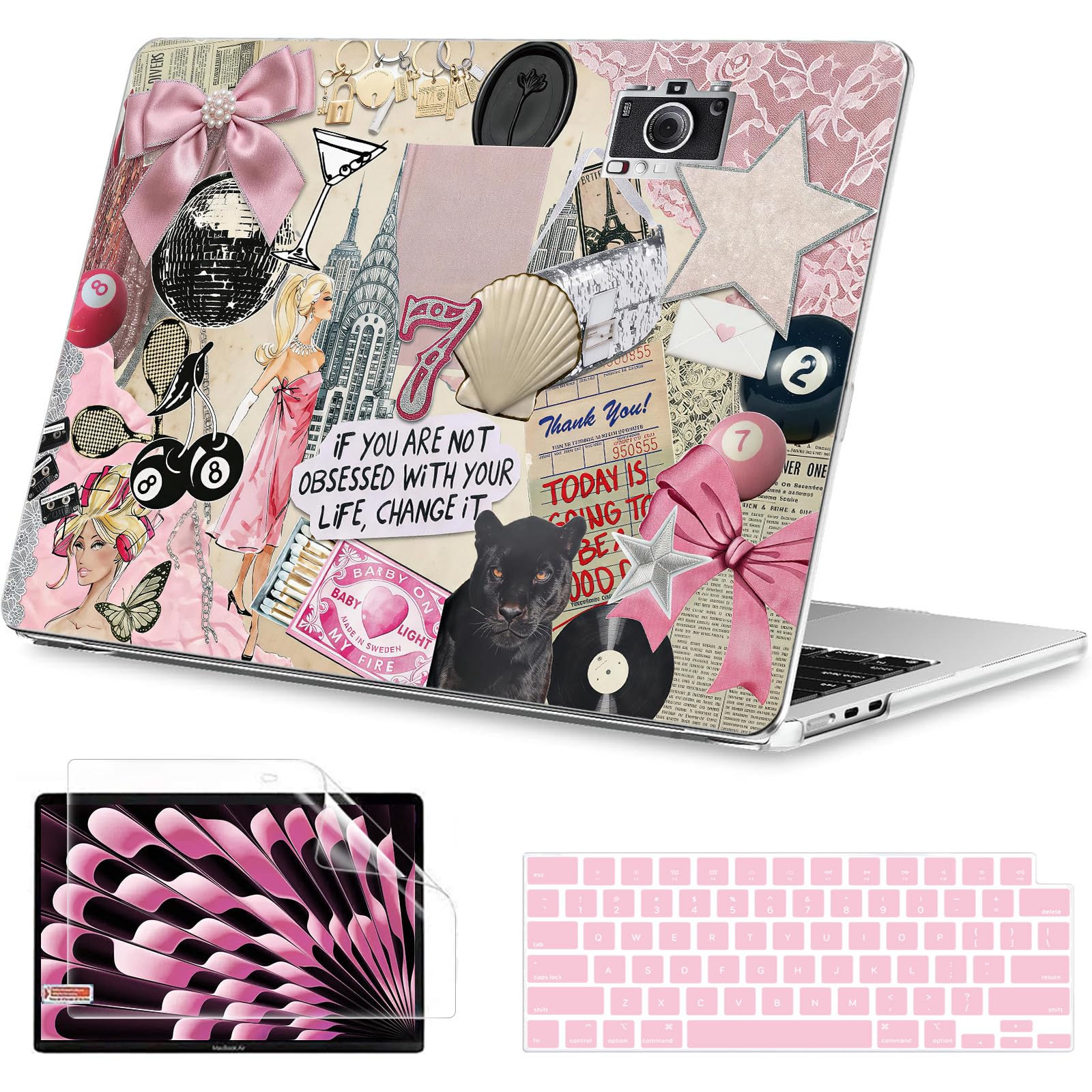 B BELK for MacBook Air 15 inch Case 2026 2025 2024 2023 M5 M4 M3 M2 M1