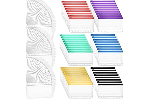 Sherr 108 Pcs A6 Budget Binder Pockets - The Ultimate Budgeting Solution for Your Finances