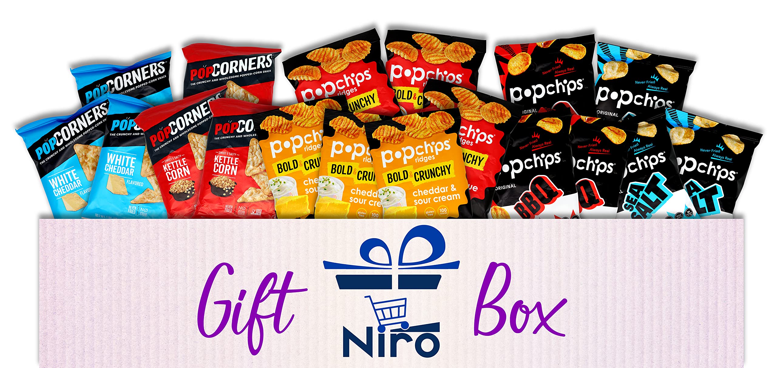 Niro Assortment Popcorners And Pop Chips Variety Snack