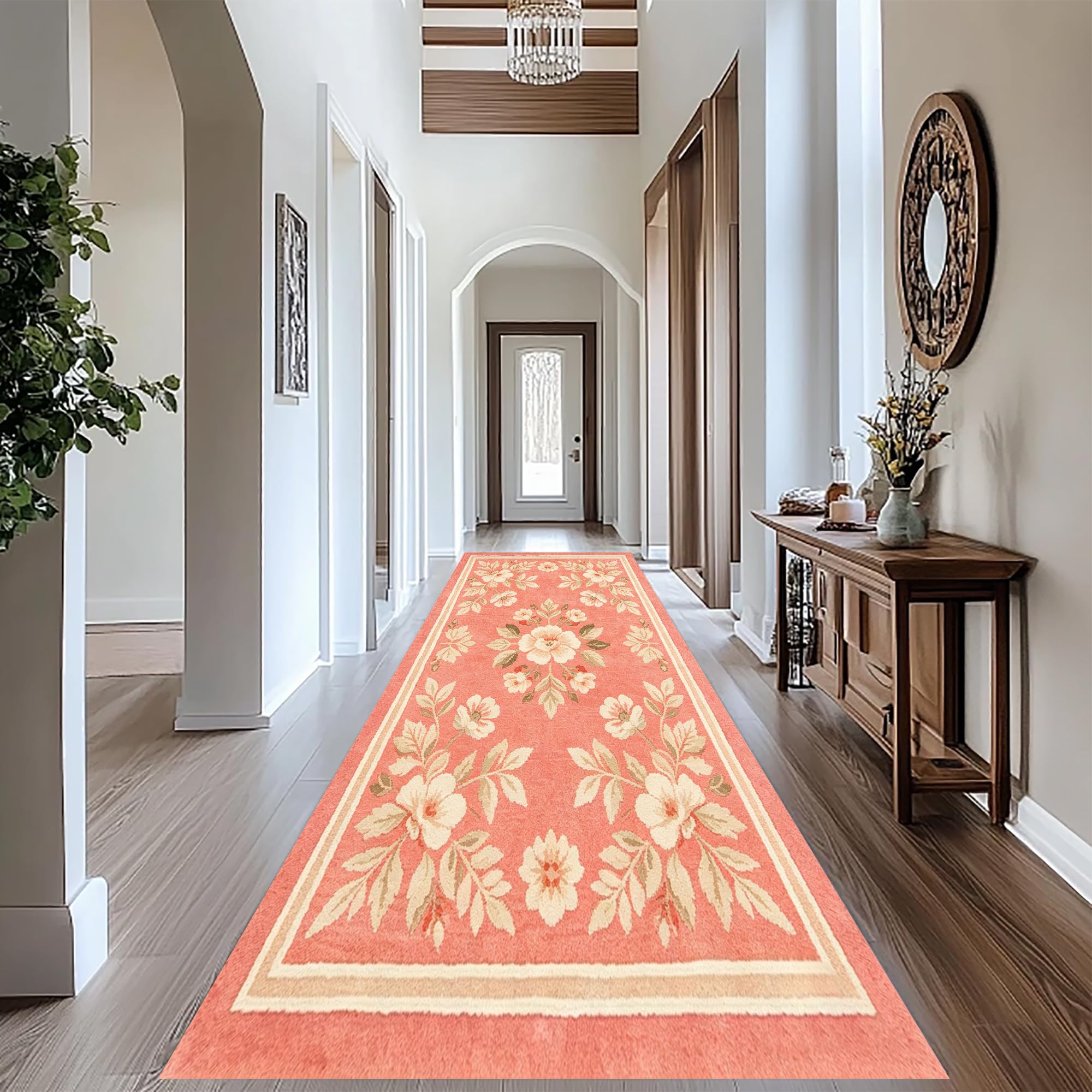 Dywany do przedpokoju i kuchni, dywan kuchenny zmywalny antypoślizgowy, 70 x 500 cm dywan biegacz, dywan do salonu sypialni, wąska długa mata do korytarza, dywaniki kuchenne