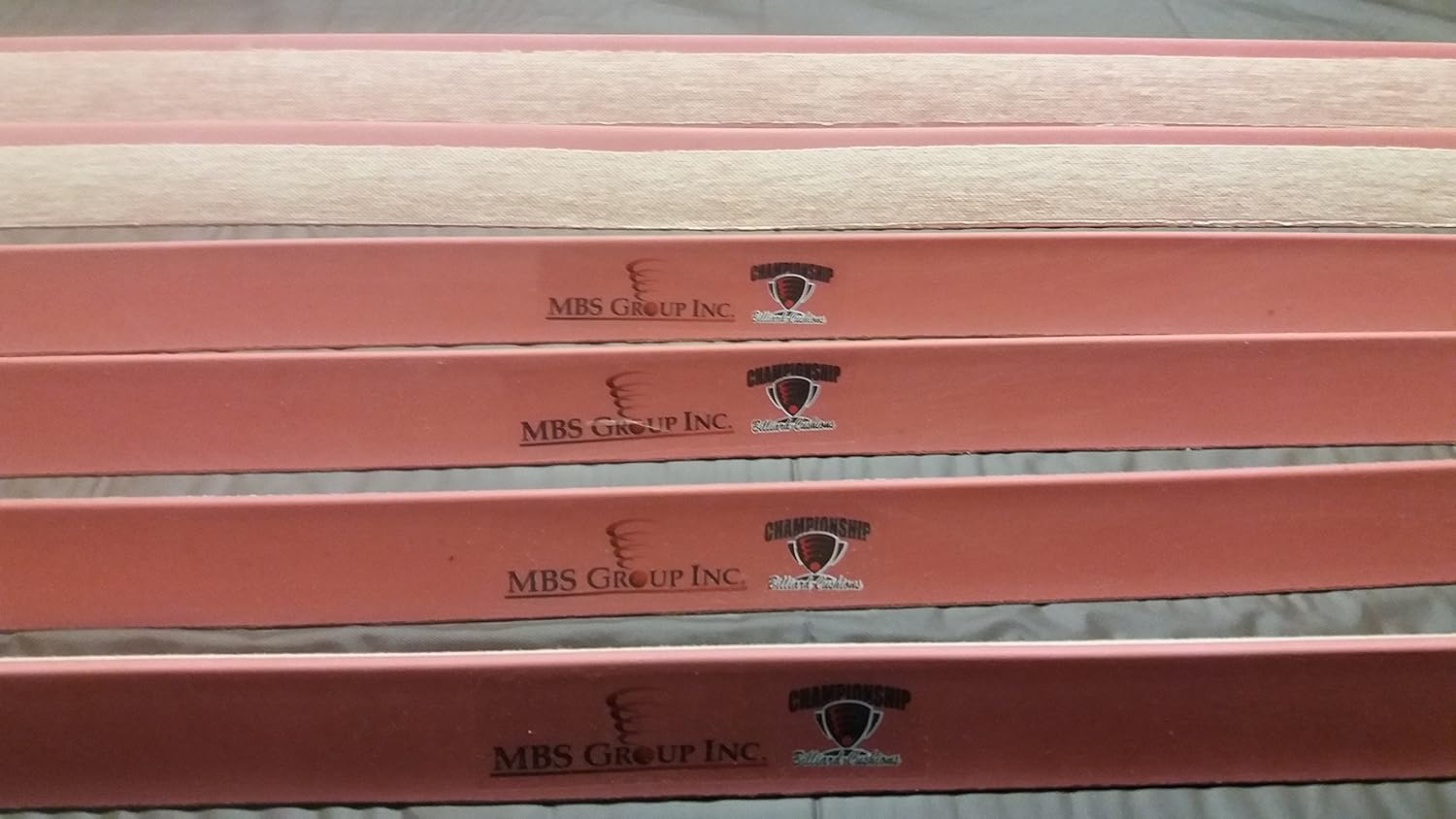 Championship K55 Cushion Rail Rubber 42" Set of 6