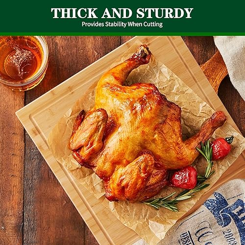 Miniatura 9 de Tabla de cortar sobre el fregadero, tabla de cortar extensible sobre el fregadero, tablas de cortar de bambú con ranura para jugo, tabla de cortar