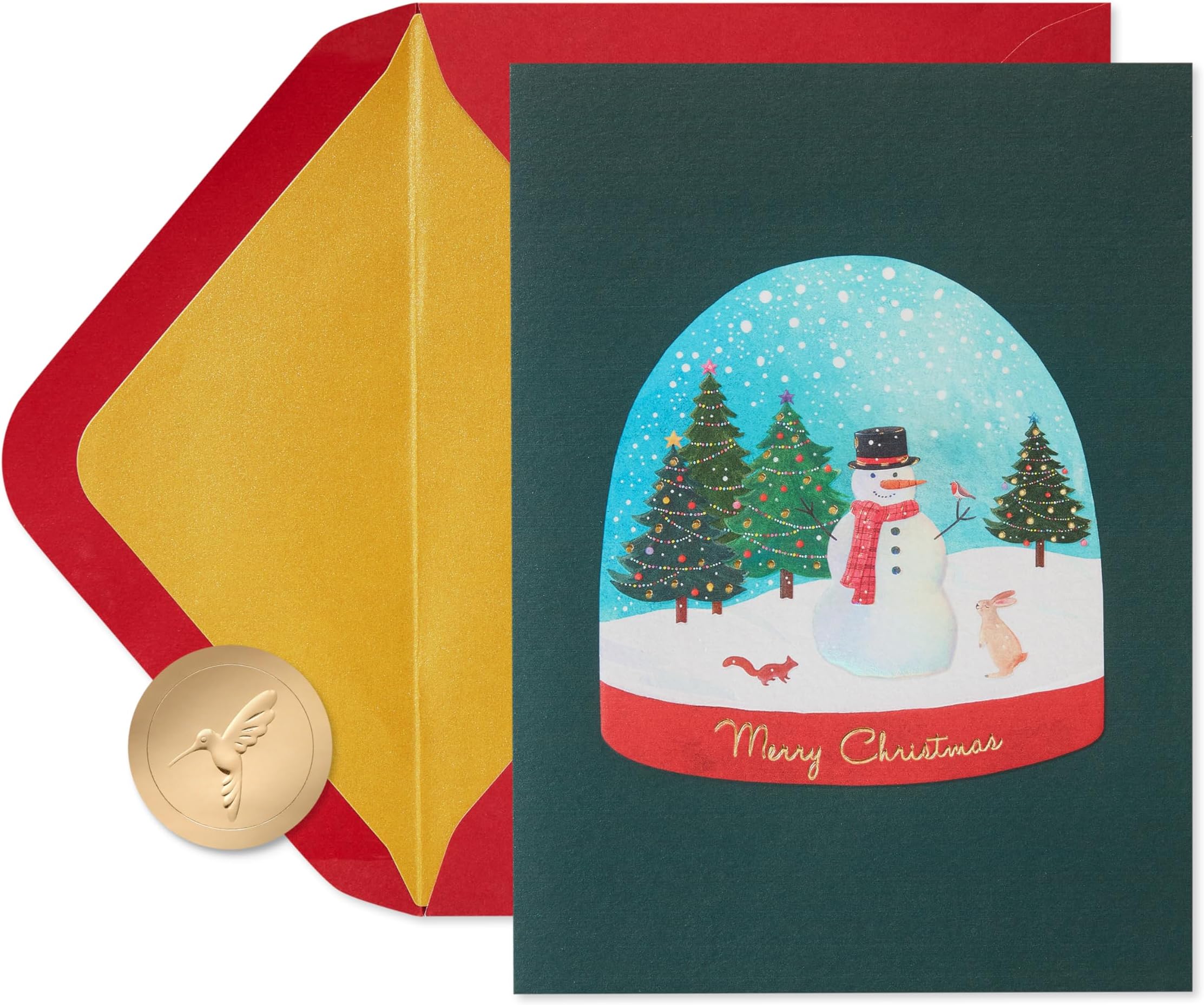 Papyrus Christmas Cards Boxed with Envelopes, Joy and Wonder (12-Count)