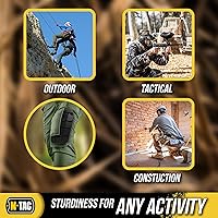 Vista 4 de M-Tac Rodilleras para hombres y mujeres (2 piezas) – Un par de rodilleras para construcción y pantalones tácticos – Rodilleras de espuma Negro