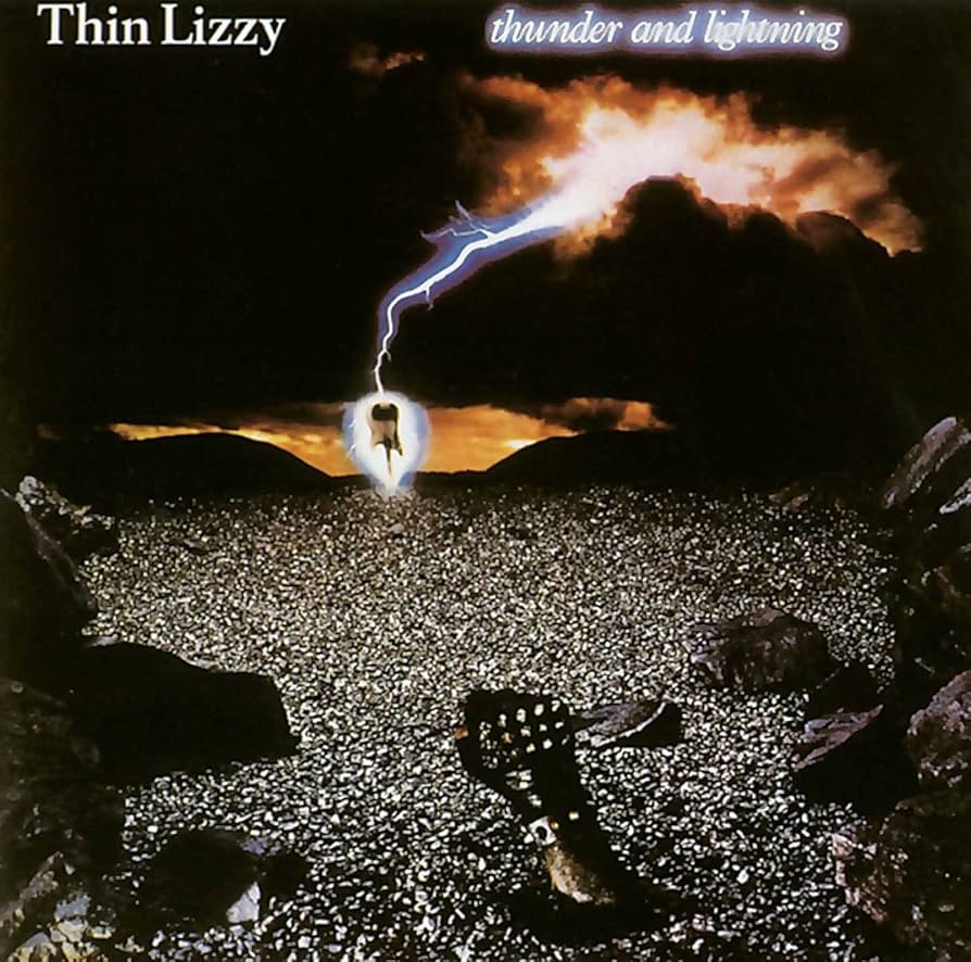 THIN LIZZY THUNDER AND LIGHTNIN シンリジィ Amazon.co.jp: Thunder & Lightning - Thin Lizzy: ミュージック