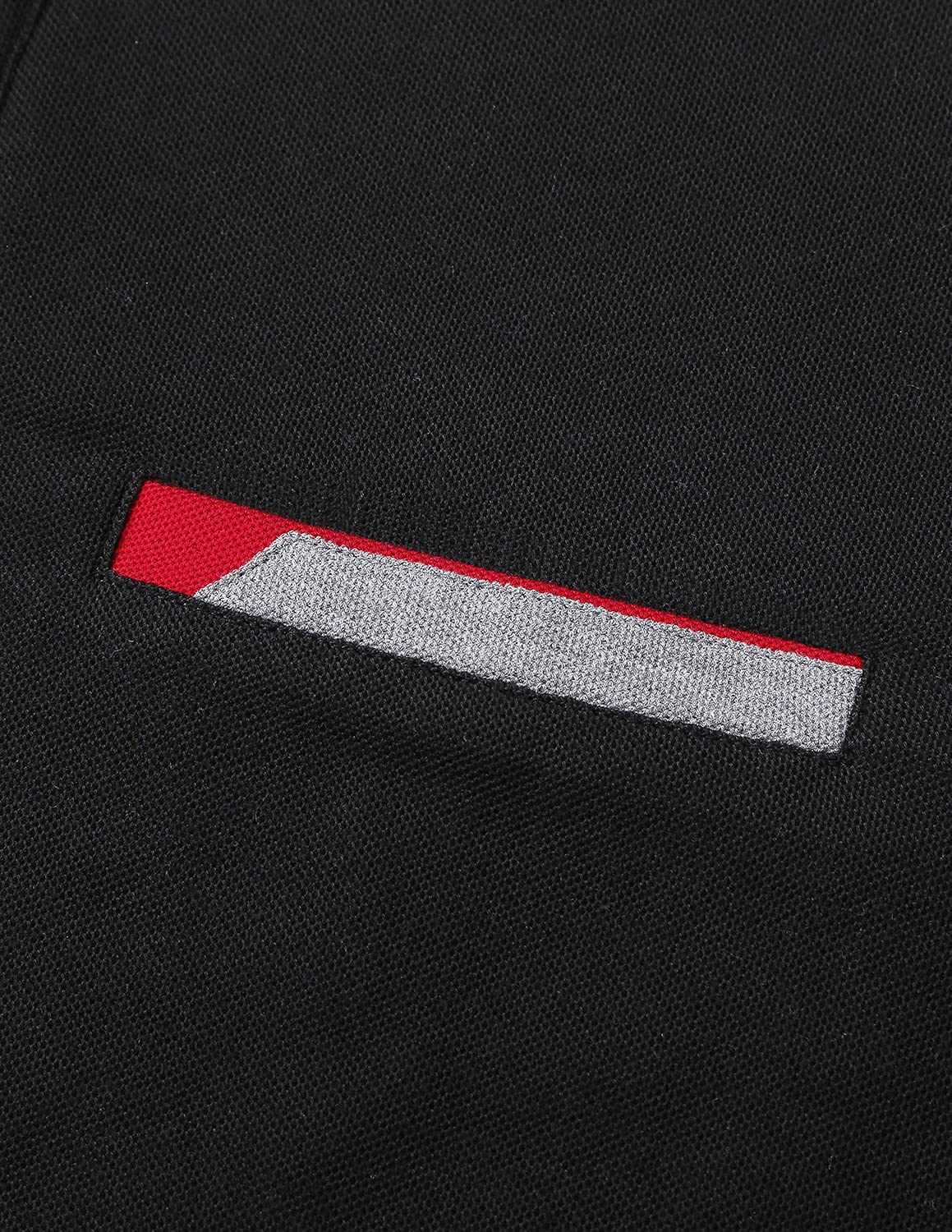 GNRSPTY Polo Manica Lunga Uomo Maglietta Denim Collare Maglia Elegante Cotone T-Shirt Golf Tennis Lavoro Camicia