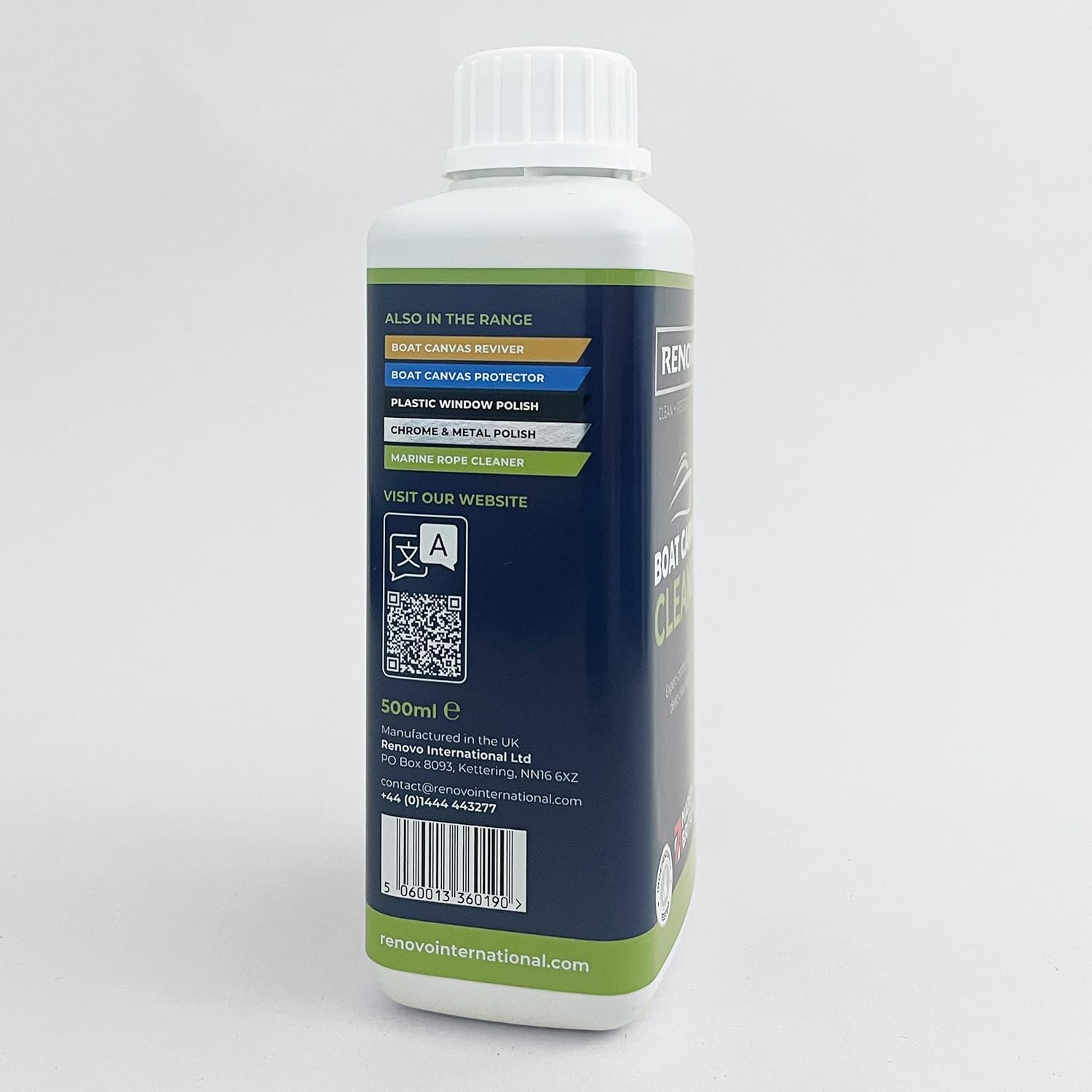 Renovo RBCC 1131 Boat Canvas Cleaner 500ml, neutral