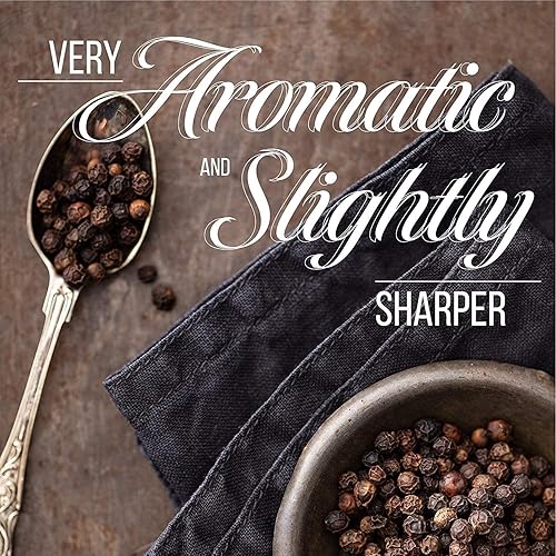 Miniatura 5 de The Spice Lab Tina gruesa de sal del Himalaya rosa de 22 libras y tina de granos de pimienta de Tellicherry orgánica USDA de 18 onzas paquete de