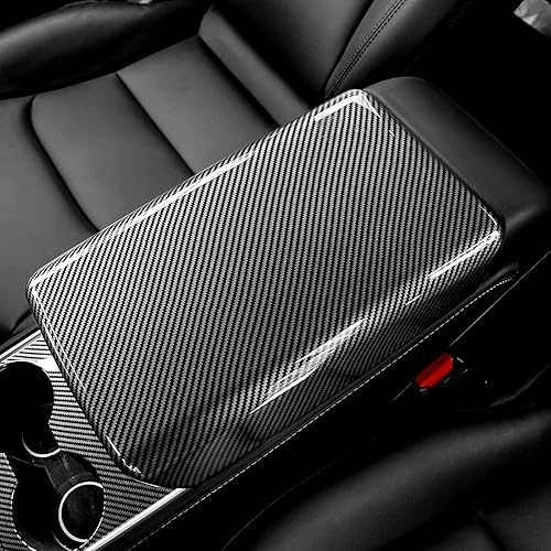 Miniatura 8 de Funda para reposabrazos de consola central de automóvil para Tesla Model Y, Tesla Model 3, accesorios 2023 2022 2021 2020 2019 2018 Accesorios para