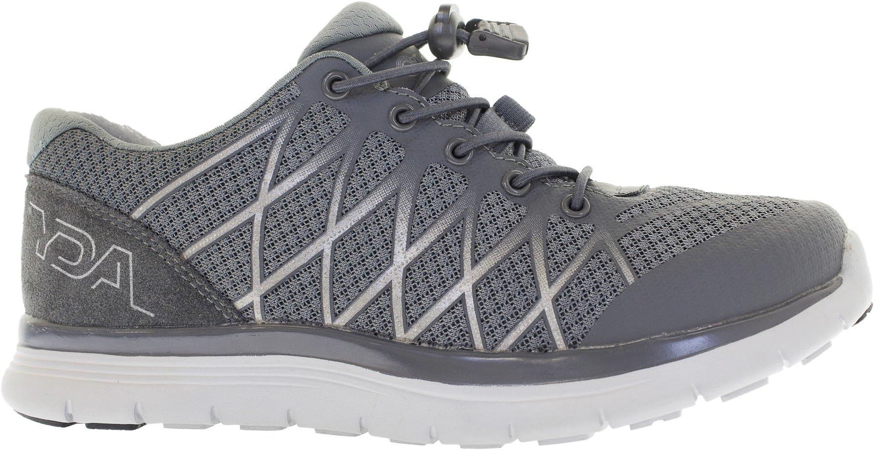 YDA W15 Unisex Running Trainers for People with Problem Feet (40 EU (6 UK), Grey)