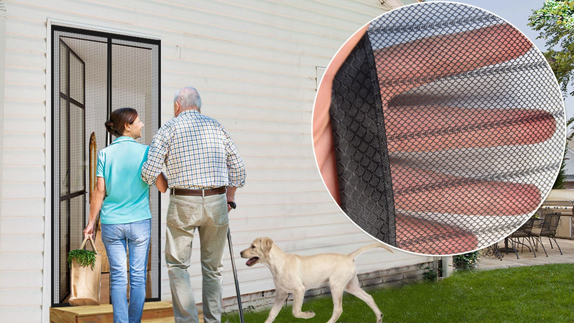 Moustiquaire Aimantée Porte Magnétique 115 X 265 Cm, Rideau Moustiquaire, Garde L'Air Frais à L'Intérieur Pour Porte De Balcon, Porte Cave, Porte De Terrasse, Blanc