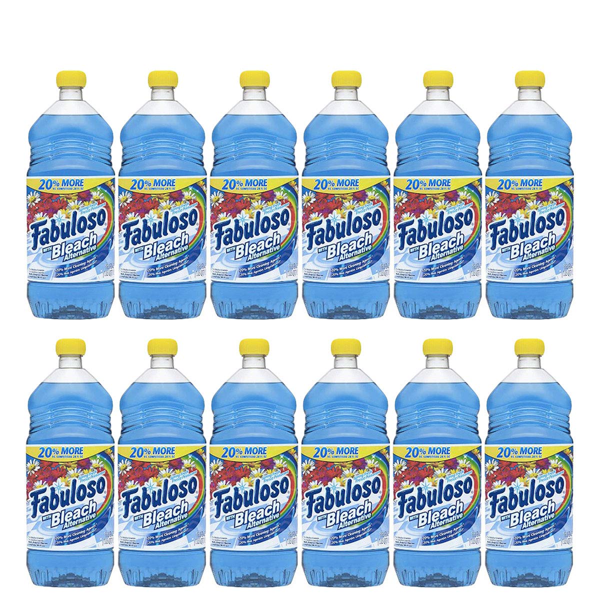 Fabuloso All Purpose Cleaner with Bleach Alternative, Spring Fresh, 33.