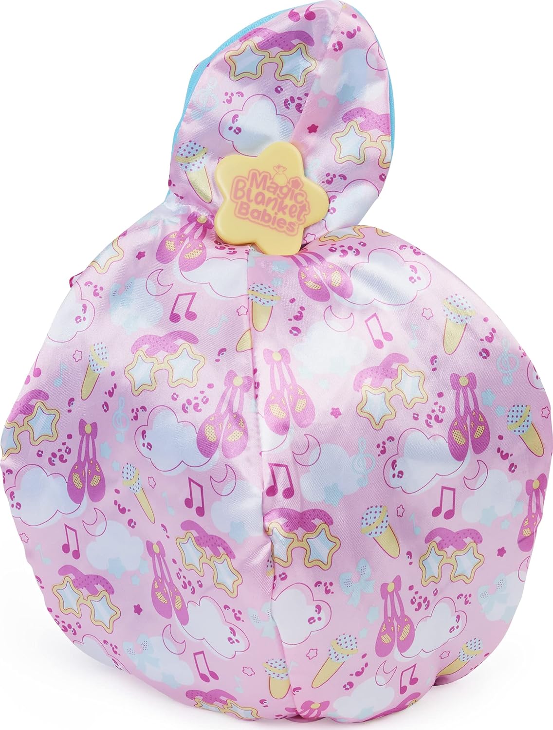 Magic Blanket Babies, Surprise Plush Baby Doll with Over 80 Sounds and Reactions, Pink Blanket (Style May Vary) - Image 4