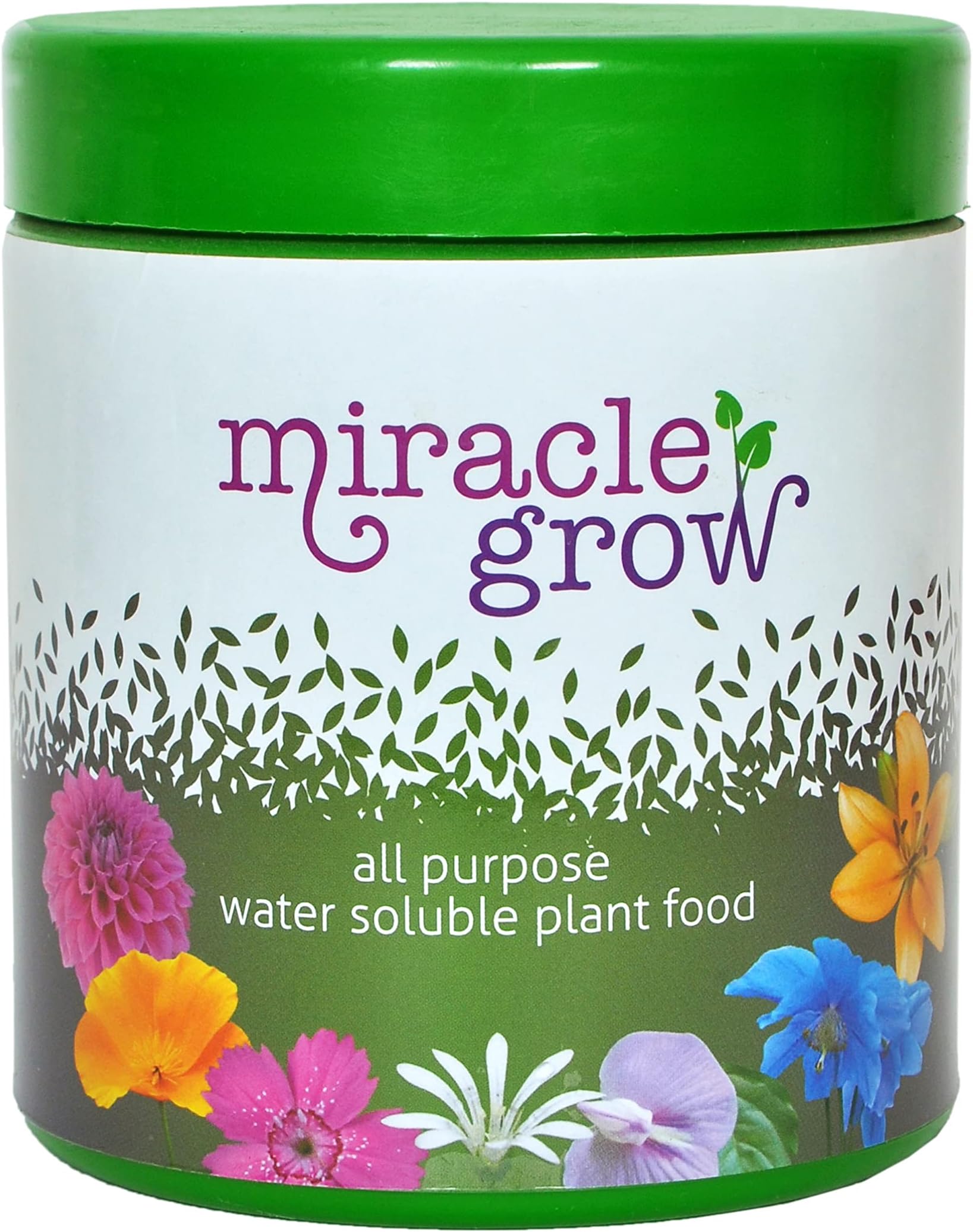 Miracle Grow Water Soluble NPK Plant Fertilizer for Plants Home Garden | All Purpose Plant Food for Indoor & Outdoor Plants | Organic Growth Booster for Lush Green Leaves (50g)
