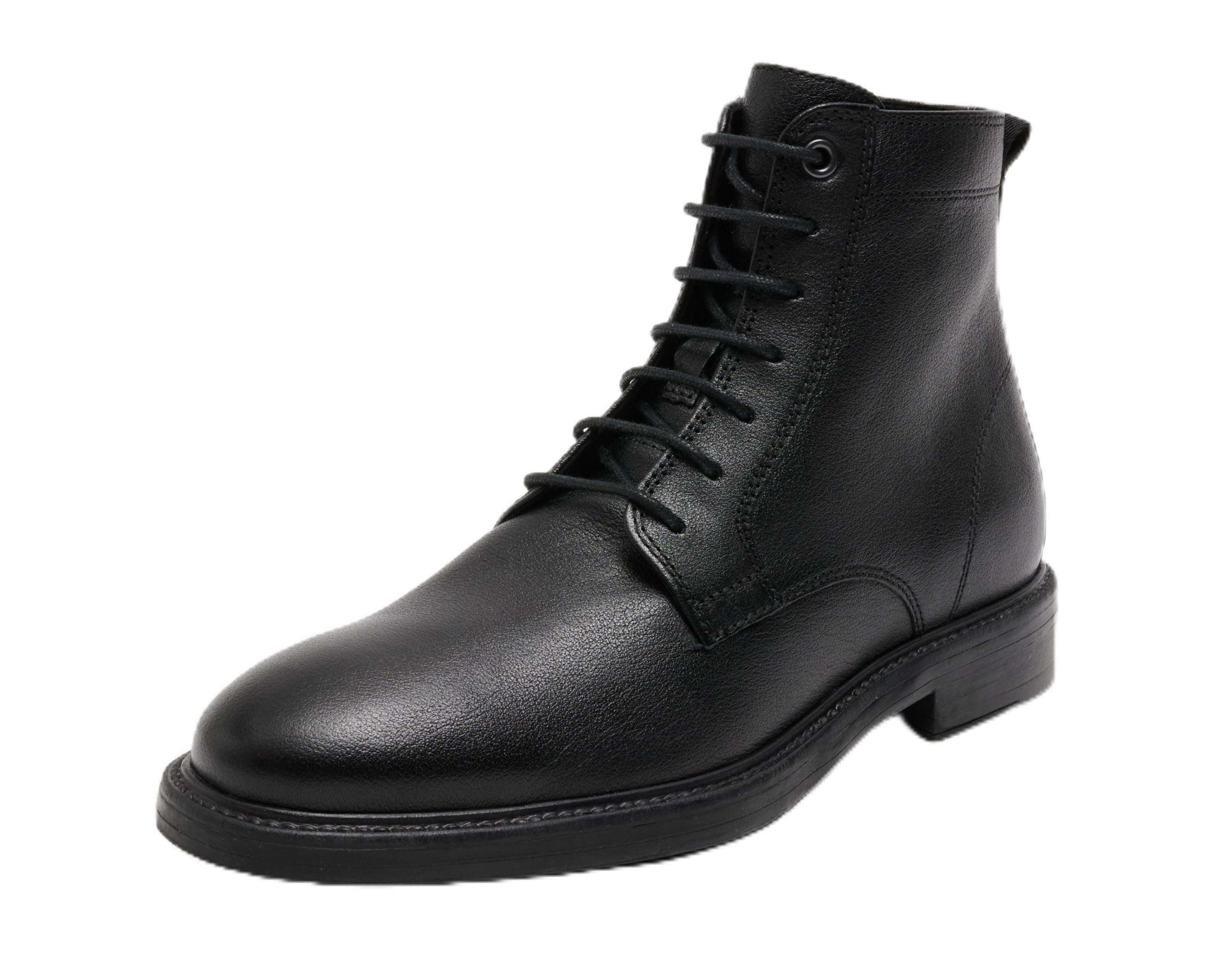 Geox Mens U Tiberio D Ankle Boot, Black, 9.5 UK
