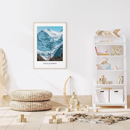 Miniatura 4 de Valle d'Aosta Print, Valle d'Aosta Photo Poster, Valle d'Aosta Travel Wall Art, Valle d'Aosta, Fotografía del Valle de Aosta, Italia