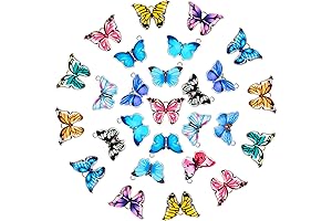 Hicarer Butterfly Croc Charms: Adorn Your Shoes with Vibrant Wings