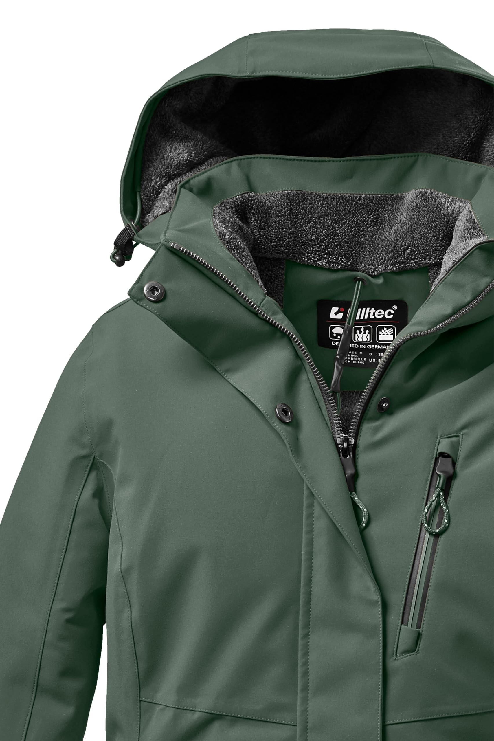 Killtec Kow 170 Kg Wmn Jckt Chaqueta funcional con capucha desmontable Mujer