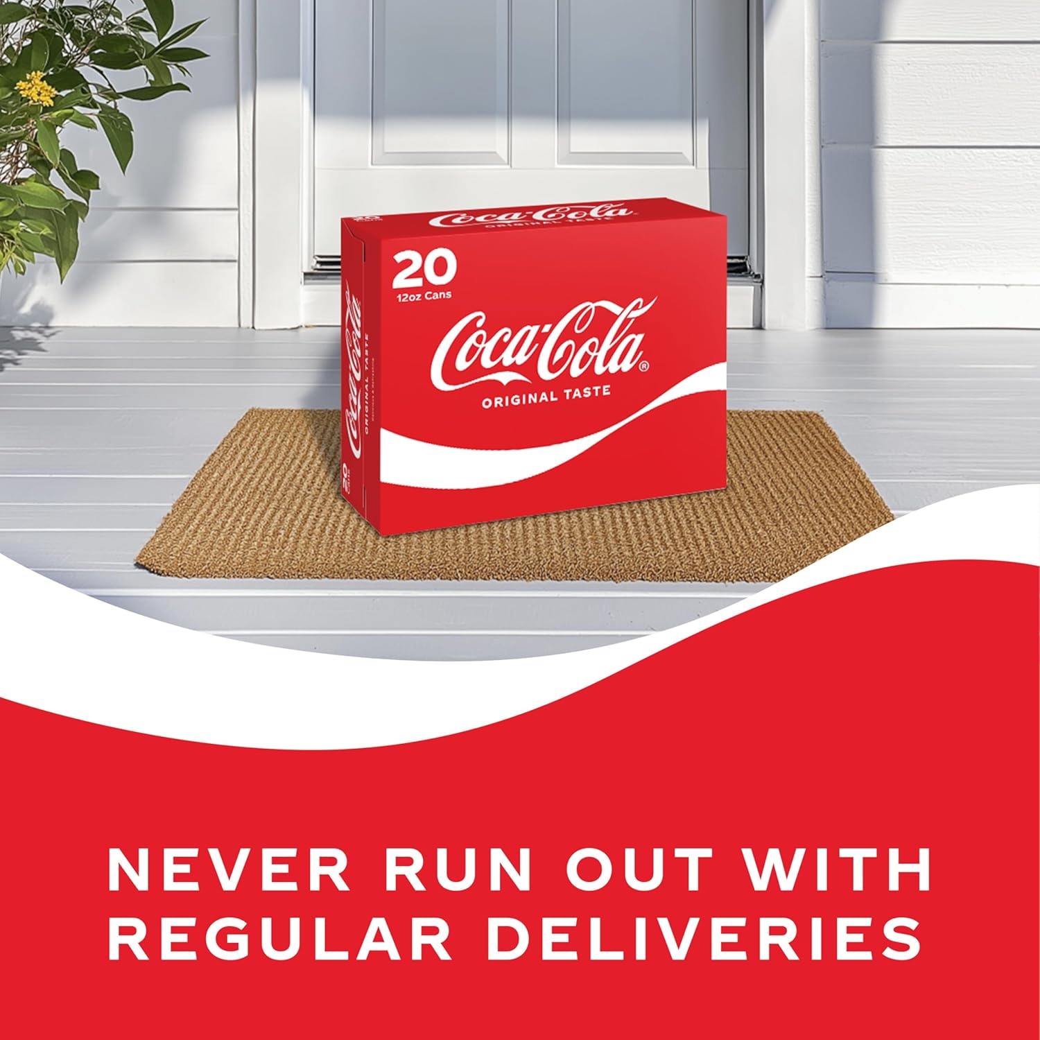 Coca-Cola Soda Soft Drink, 12 fl oz, 20 Pack