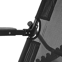 Vista 7 de Respaldo de cama de elevación ajustable con reposabrazos, gran cama plegable para sentarse, soporte de respaldo portátil multifunción con almohada