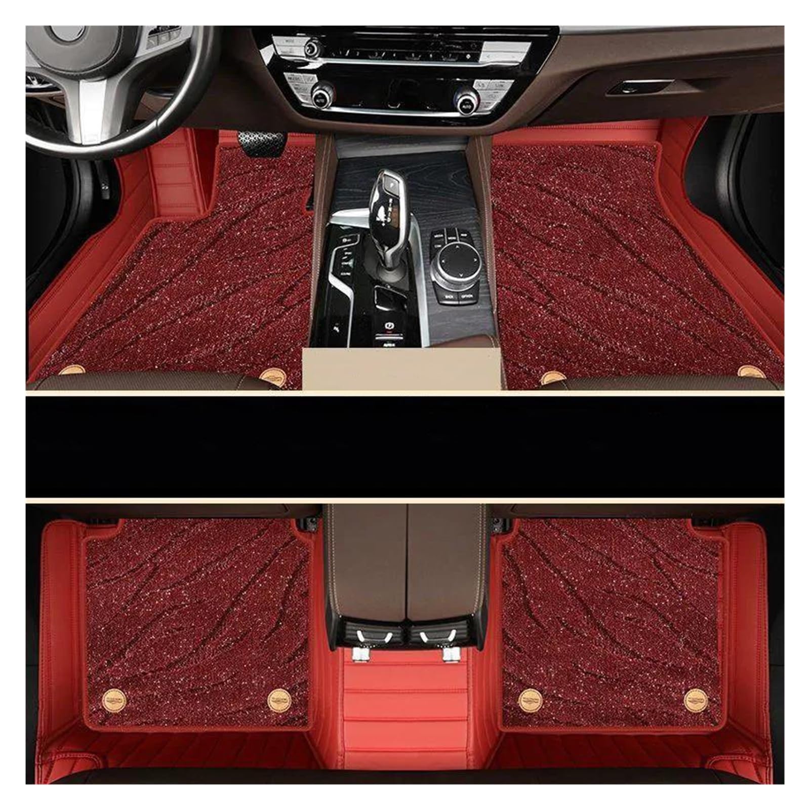 Tapis de voiture ciel étoilé anti-saleté pour Hyundai Ix45 Genesis